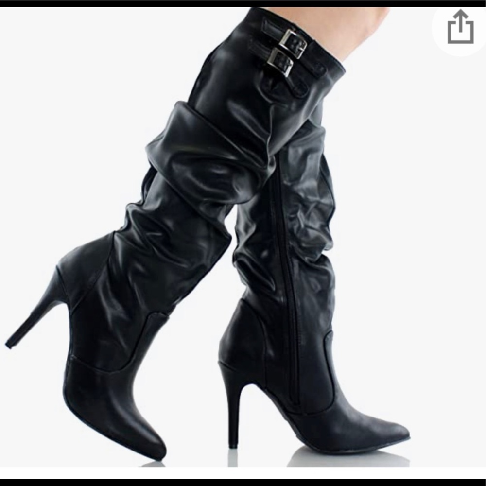 NEW BRECKELLES SLOUCHY KNEE HIGH BOOTS